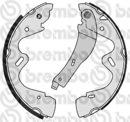 Гальма робочі задні ножні і гальмівні барабани Brembo S56517