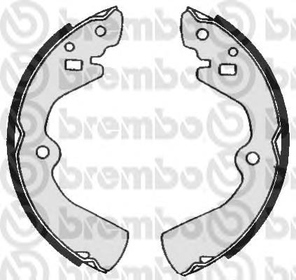 Колодки гальмові задні, барабанні S56516 Brembo