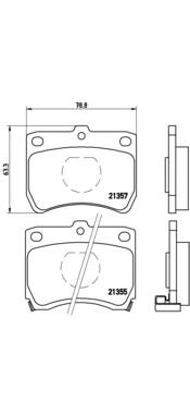 Гальмівні колодки Brembo P49013 ціна, від 12.78 USD