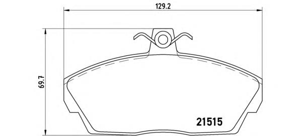 Гальмівні колодки Brembo P44010 ціна, від 28.51 USD