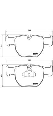 Гальмівні колодки Brembo P44012 ціна, від 48.56 USD