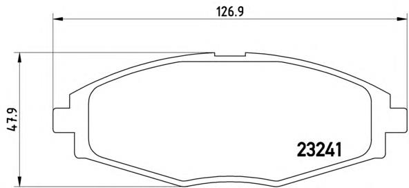 Гальмівні колодки Brembo P15006 ціна, від 12.68 USD