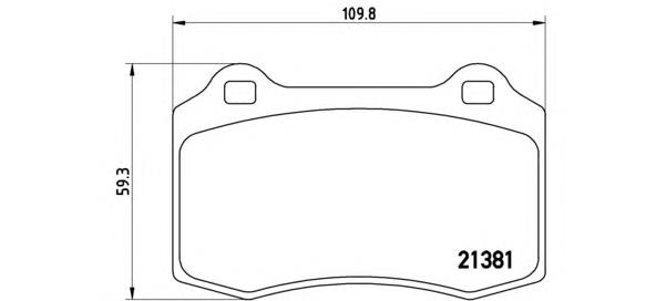 Гальмівні колодки Brembo P24073 ціна, від 27.87 USD