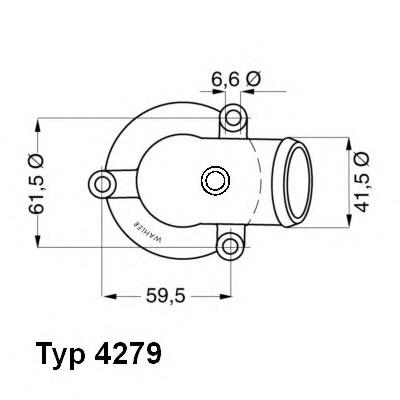 427987D Wahler Авто термостат
