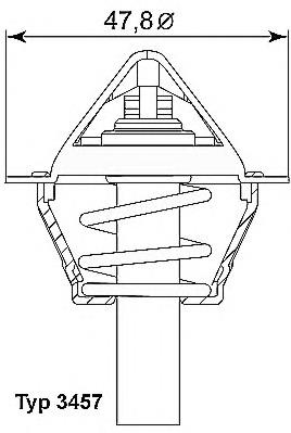 Термостат в зборі Wahler 345790D