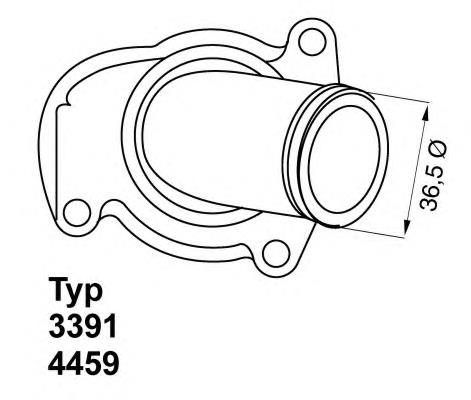 445992D Wahler Авто термостат