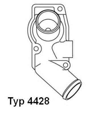 Купити 442892D Wahler Термостат в корпусі