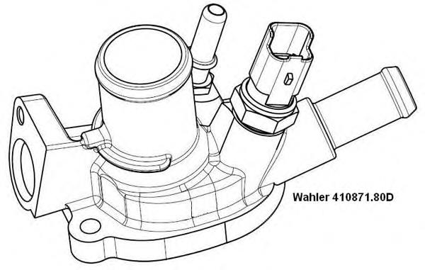 41087180D Wahler Авто термостат