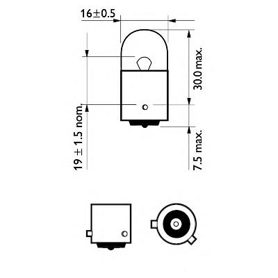 Лампа Philips 12093NACP