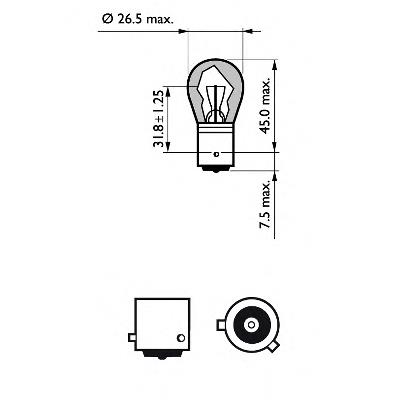 Лампочка 12496LLECOCP Philips