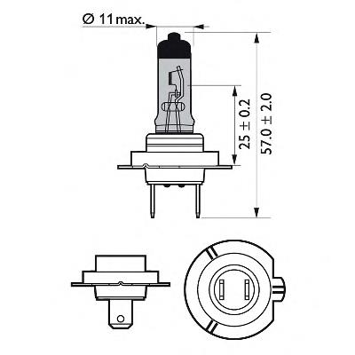 Лампочка галогенна Philips 12972XVBW