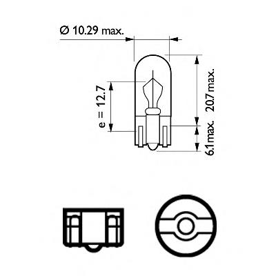 Лампочка 12960CP Philips