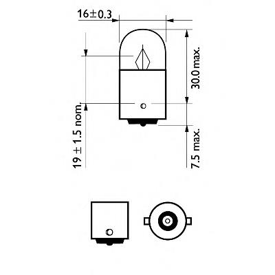 Лампи Philips 12821B2 ціна, від 0.39 USD