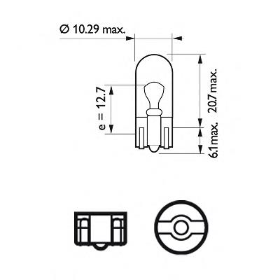 Лампочка 13961B2 Philips