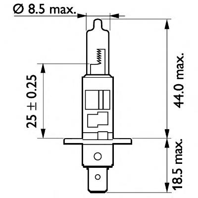 Купити 13258MDC1 Philips Лампочка галогенна