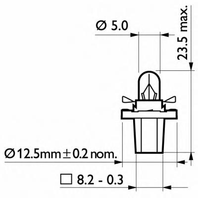 Лампочка 12600CP Philips