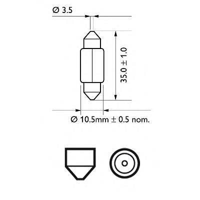 Купити 12860LLECOCP Philips Лампочки