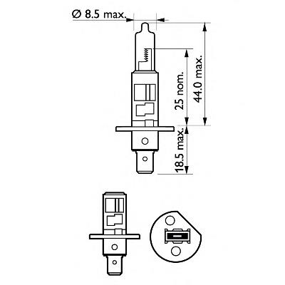 Лампочка галогенна 12258LLECOS2 Philips
