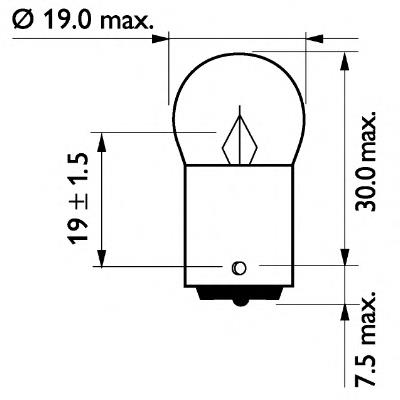 Лампочка 13814B2 Philips