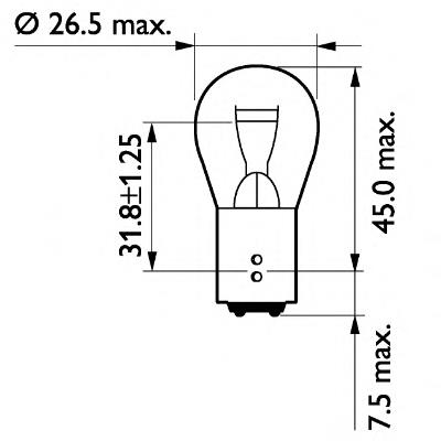 13499CP Philips Лампа автомобільна