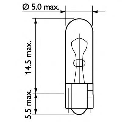 Лампа Philips 13516CP