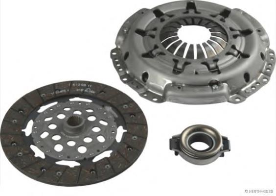 Купити J2001160 Jakoparts Комплект зчеплення (диск, корзина, підшипник)