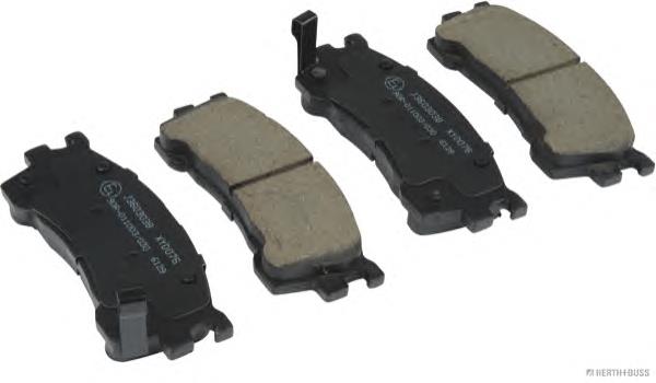 Гальмівні колодки Jakoparts J3603038 ціна, від 19.15 USD
