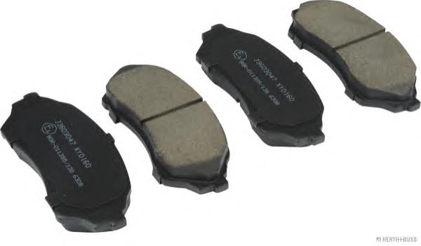 Гальмівні колодки Jakoparts J3603047 ціна, від 15.58 USD