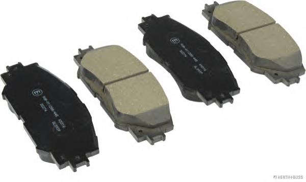 Гальмівні колодки Jakoparts J3602125 ціна, від 20.72 USD