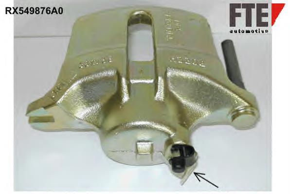Супорт гальмівний, передній, правий FTE RX549876A0