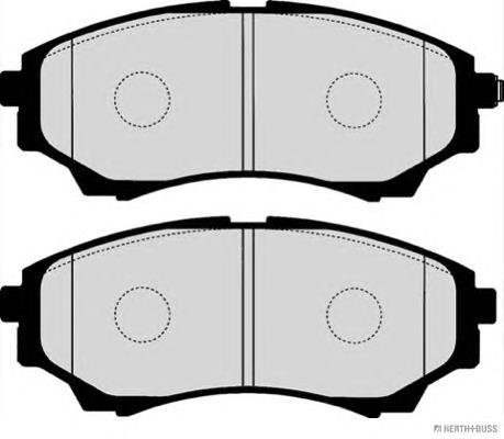 Гальмівні колодки Jakoparts J3603068 ціна, від 24.36 USD