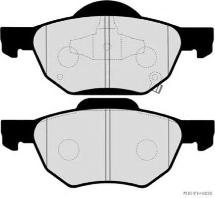 Гальмівні колодки Jakoparts J3604064 ціна, від 18.78 USD
