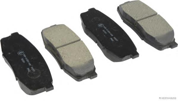 Задні гальмівні колодки Jakoparts J3612038 ціна, від 23.48 USD