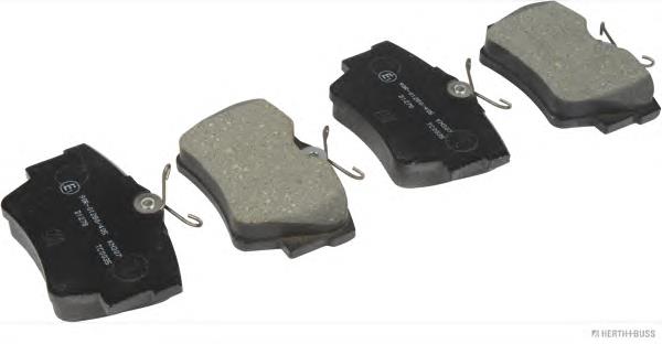 Задні гальмівні колодки Jakoparts J3611047 ціна, від 22.88 USD