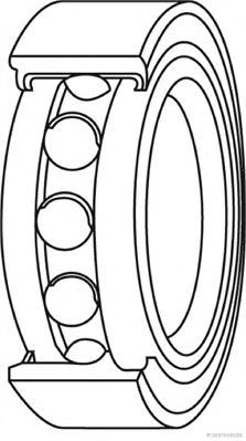 Підшипник задньої ступиці J4719002 Jakoparts