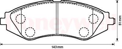 Гальмівні колодки Jurid/Bendix 572403B ціна, від 16.06 USD