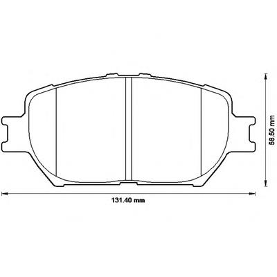 Гальмівні колодки Jurid/Bendix 572553B ціна, від 23.95 USD
