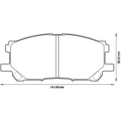 572562B Jurid/Bendix Передні гальмівні колодки