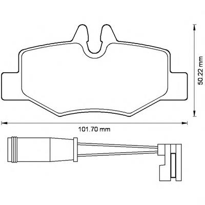 Задні гальмівні колодки Jurid/Bendix 573222B ціна, від 18.80 USD