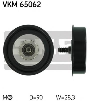 Натяжний ролик SKF VKM65062 ціна, від 18.93 USD