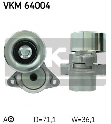 Натягувач приводного ременя VKM64004 SKF