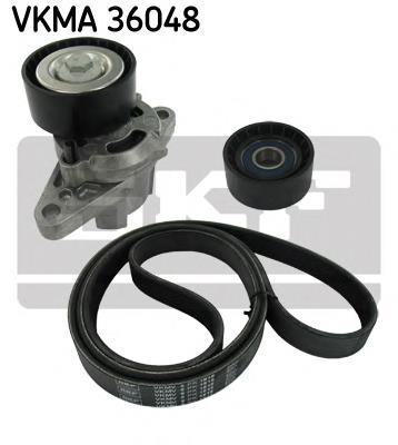 Ремінь приводний, агрегатів, комплект SKF VKMA36048 ціна, від 78.08 USD