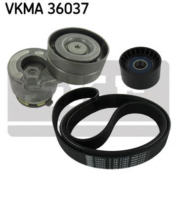 Ремінь приводний, агрегатів, комплект SKF VKMA36037