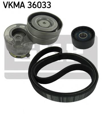 Ремінь приводний, агрегатів, комплект VKMA36033 SKF