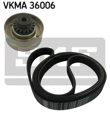 VKMA36006 SKF ремінь приводний, агрегатів, комплект