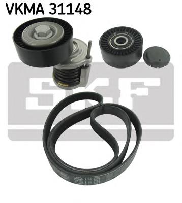 Ремінь приводний, агрегатів, комплект SKF VKMA31148 ціна, від 63.49 USD