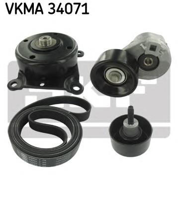 Ремінь приводний, агрегатів, комплект SKF VKMA34071 ціна, від 143.31 USD