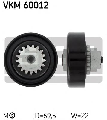 Натяжний ролик VKM60012 SKF
