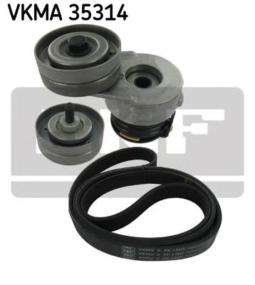 Ремінь приводний, агрегатів, комплект VKMA35314 SKF