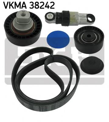 Купити VKMA38242 SKF Ремінь приводний, агрегатів, комплект